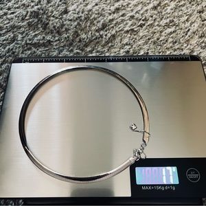 10k Gold Omega Reversible and ADJUSTABLE 16-20”